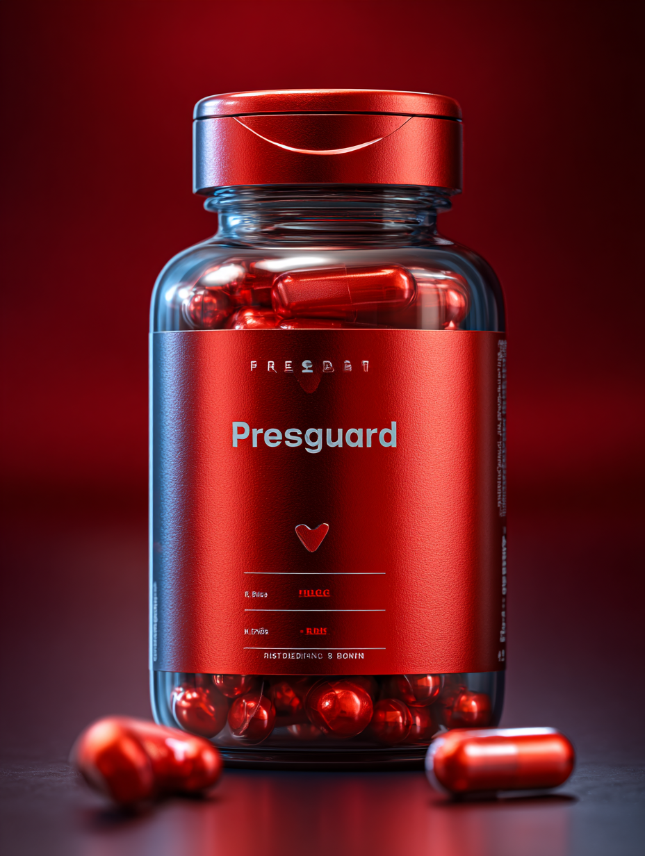 Presguard supliment natural pentru tensiune arterială în ambalaj premium cu formulă avansată pentru susținerea sănătății cardiovasculare și menținerea tensiunii normale